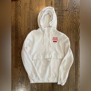 Nike Ohio State University Campus Collection Full Zip Hooded Sweatshirt Hoodie